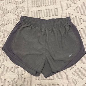 High waisted Nike running shorts
